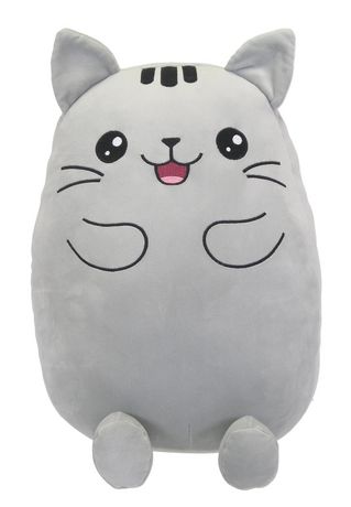 Peluche Chat Gris Petit - Fillettes & Fiston