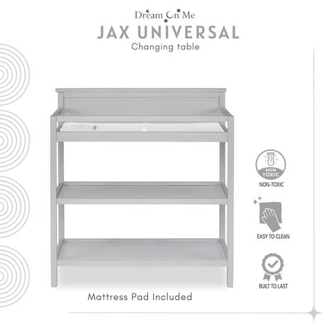 Dream On Me Jax Universal Changing table, Model #603