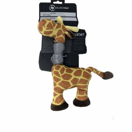 Silver Paw Crusha Neck Giraffe Dog Toy