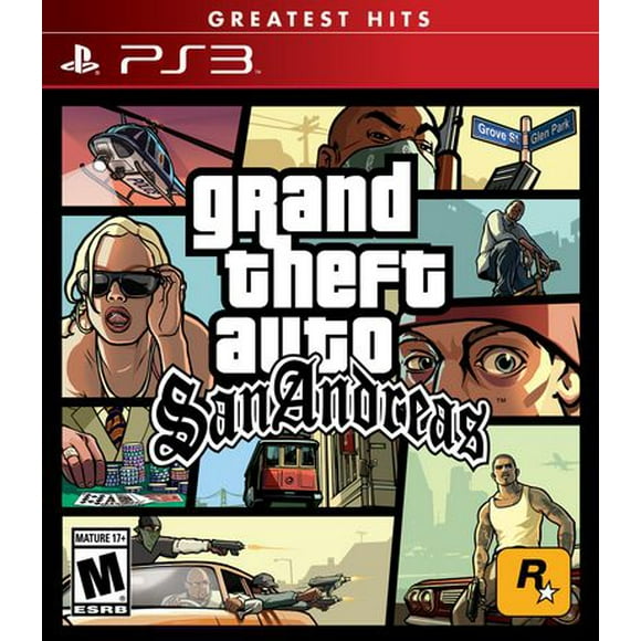 Jeu vidéo Grand Theft Auto: San Andreas pour PS3