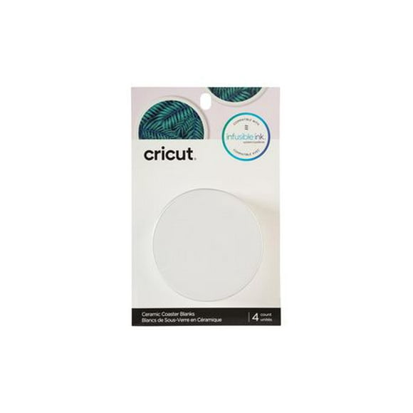Cricut Coaster Blanks, Ceramic Round (4 ct)