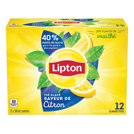 Thé Glacé Au Citron Lipton® | Walmart Canada