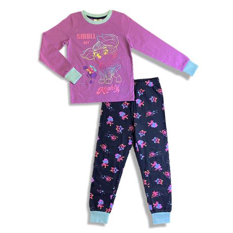 Paw Patrol Girl's 2 piece long sleeve and pant pyjama set | Walmart Canada