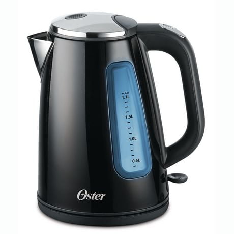 Oster 1.7L Stainless Steel Kettle, Black BVSTKT665-033 | Walmart Canada