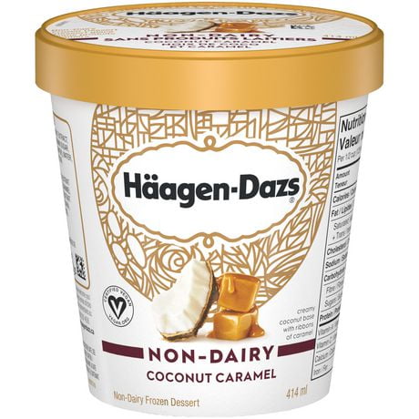 Haagen-Dazs HÄAGEN-DAZS® Non-Dairy Coconut Caramel | Walmart Canada