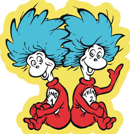 Ravensburger - Dr. Seuss: Thing 1 & 2 Puzzle (24pc) 