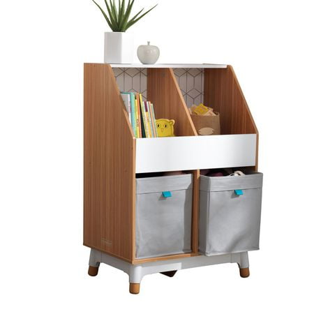 KidKraft Mid Century Kid Bin Storage Unit Walmart Ca   6000203478594 