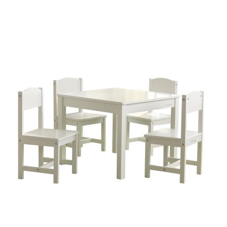 Kidkraft Farmhouse Table 4 Chairs Set, Kidkraft Table And Four Chairs