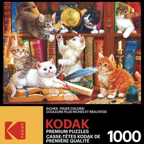 Kodak 1000 piece Puzzle Library Mischief