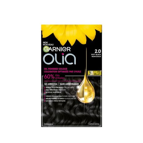 Garnier Olia No Ammonia Oil Powered Permanent Hair Colour, 1 pack, 1 pack
