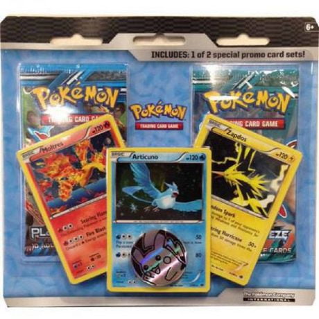 Pokémon TCG: Articuno, Zapdos & Moltres Cards with 2 Booster Packs