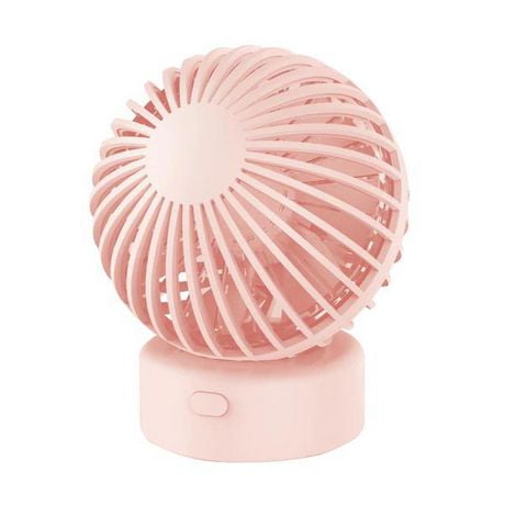 CJ Tech Mini 2 Speed USB Desk Fan - Pink | Walmart Canada