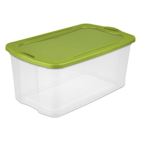 Sterilite 113L Easy Carry Storage Box- Green - Walmart.ca