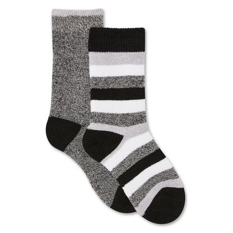 Athletic Works Girls' Thermal Crew Socks 2-Pack | Walmart Canada