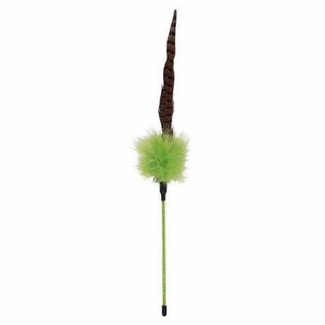 Petpals Group Pheasant Wand Feather Toy
