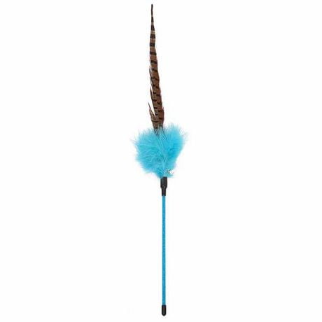 Petpals Group Pheasant wand Feather Cat toy