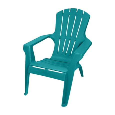 Gracious Living Adirondack Chair, Teal, Patio Chair