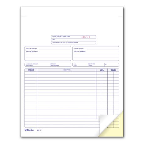 invoice book officeworks
