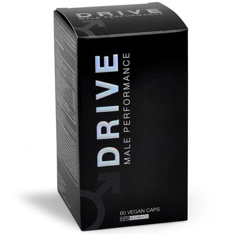 DRIVE Male Performance + Testosterone Enhancer Veggie Capsules, 60 Veggie capsules