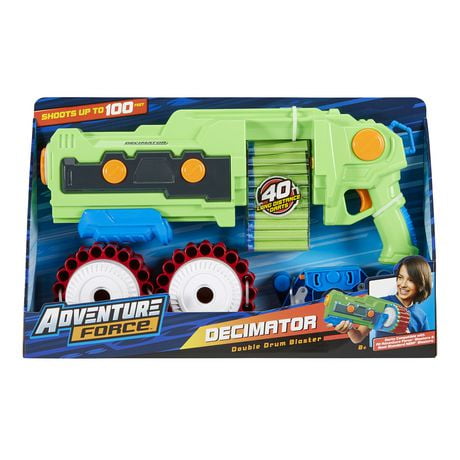 Adventure Force Decimator Double Dart Blaster | Walmart Canada