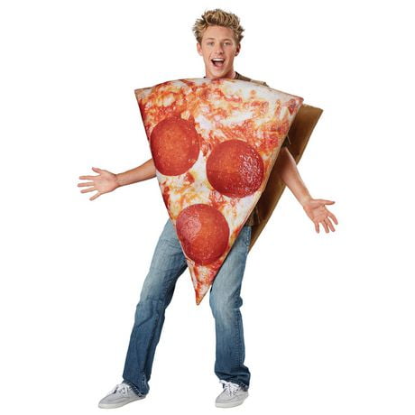 ibobby Adult Size Pizza Slice Fun Halloween Costume