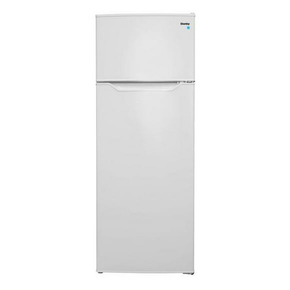 Danby DPF074B2WDB-6 Réfrigérateur d'appartement de 7,4 pi3 à montage supérieur en Blanc