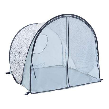 Babymoov Anti-UV Tent Blue Waves, Unfolded: 39 x 36 x 34 inches