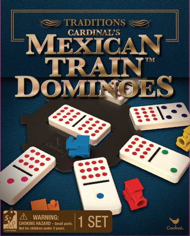 Traditions - Jeu de dominos Mexican Train Cardinal Games- Dominoes 