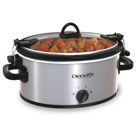 Crock-Pot 4 Qt. Travel Oval Manual Slow Cooker SCCPVL400S ...