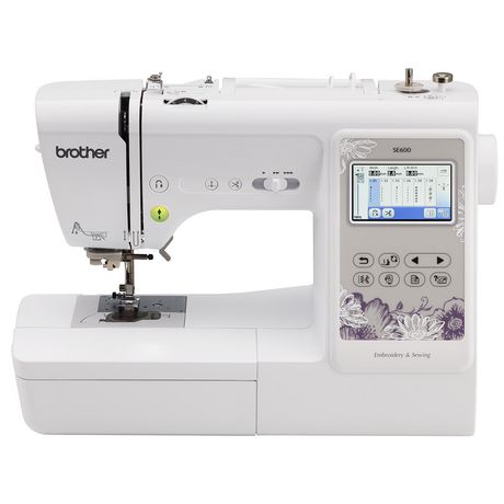 Brother SE600 Sewing Quilting and Embroidery Machine Walmart Canada