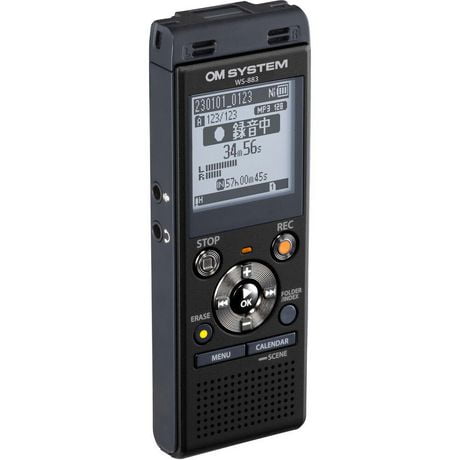 OM System WS-883 Digital Voice Recorder