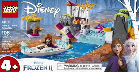 frozen lego anna's canoe