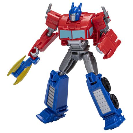 Transformers Autobots contre Decepticons, pack de 4 figurines de 11 cm,  jouet préscolaire pour enfants, dès 3 ans 