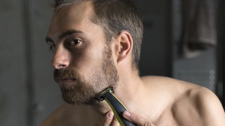 shave head with philips oneblade
