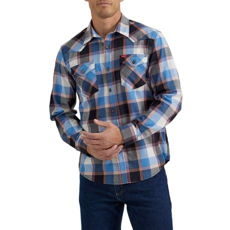 Long Sleeve Volume Fashion Toby Denim (New Rodeo) Slim Untuck Shirt
