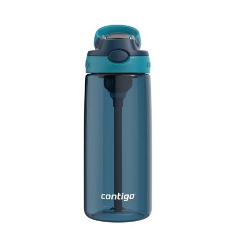  Contigo Leighton Kids Water Bottle with Spill-Proof Lid &  Straw, 12oz Water Bottle with Straw for Kids Keeps Drinks Cold up to 13  Hours, Great for School, Travel, & Home, Raspberry/Azalea 