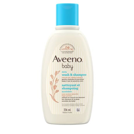 Aveeno Baby Wash & Shampoo, 236 mL