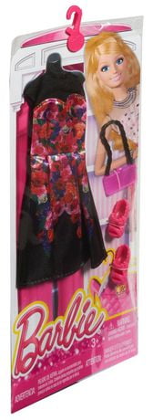 Barbie Complete Look Fashion Pack #2 - Rose Print Dress | Walmart Canada