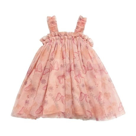 <br>Disney Robe de printemps Minnie pour petites filles