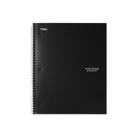 Five Star® Notebook, 1 Subject, 100ct, Asst., 1-Subject Notebook