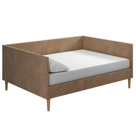 DHP Franklin Mid Century Upholstered Daybed