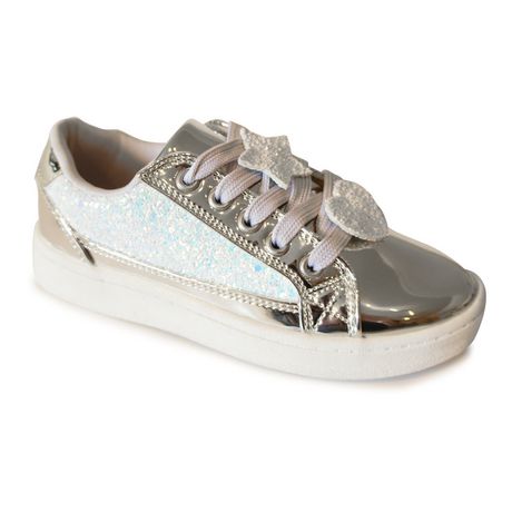 George Girls Lace up Casual Low Top Shoe | Walmart Canada