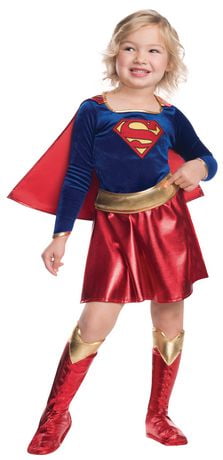 Rubie's Deluxe Supergirl Velvet Child Costume | Walmart Canada