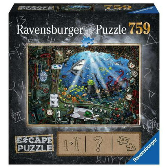 Ravensburger - Submarine Escape Puzzle 759 pc (English Only)