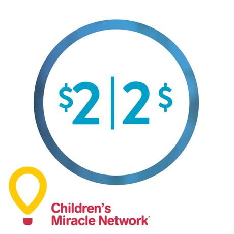 Don de 2 $ au Children’s Miracle Network