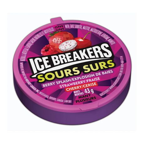 ICE BREAKERS Sours Berry Flavoured Mints, 43g - Walmart.ca