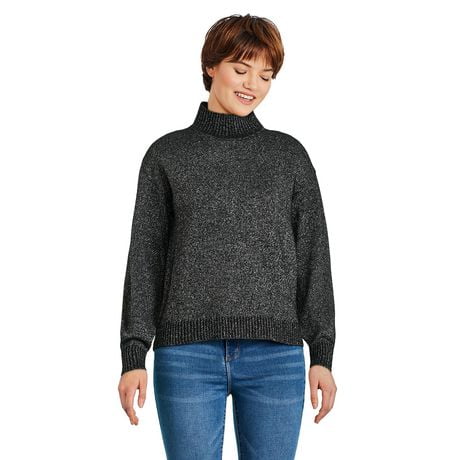 George Women's Mock Neckline Sweater