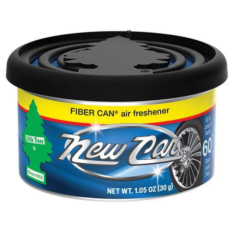 Little Trees Fiber Can New Car Scent 1.05oz, LT Fiber Can New Car 1.05oz