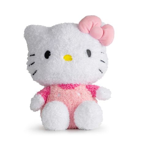 Hello Kitty Pink Dress Plush Cuddle and Decorative Pillow Buddy