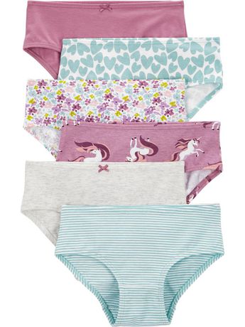 Carter's Child of Mine Girls' Underwear - Unicorn, 4-12